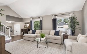 littleton colorado home staging living room